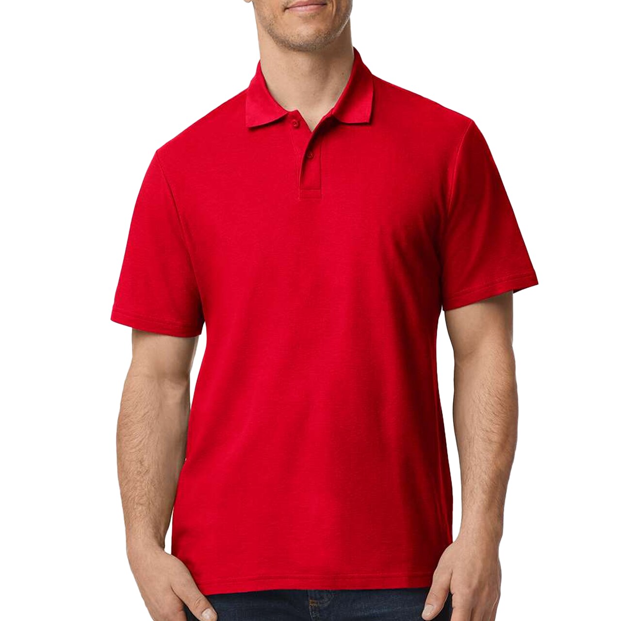Gildan Softstyle Pique Comfortable Cotton Short Sleeve Polo T-Shirt in Multiple Colors